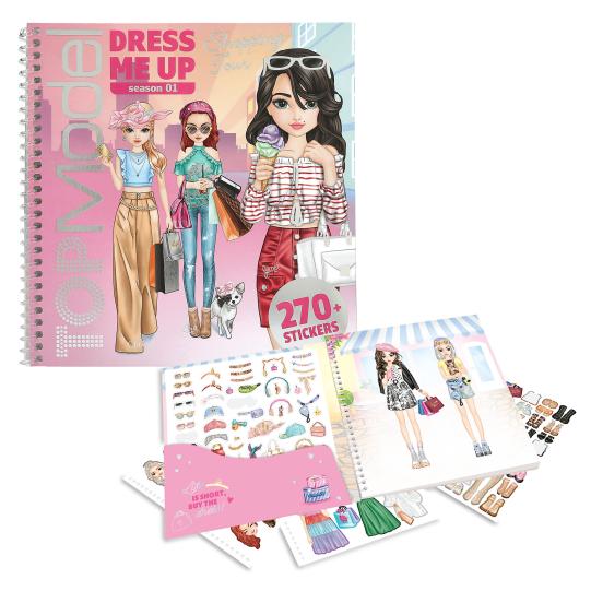 TOPModel | Dress Me Up Stickerbook Shopping Tour