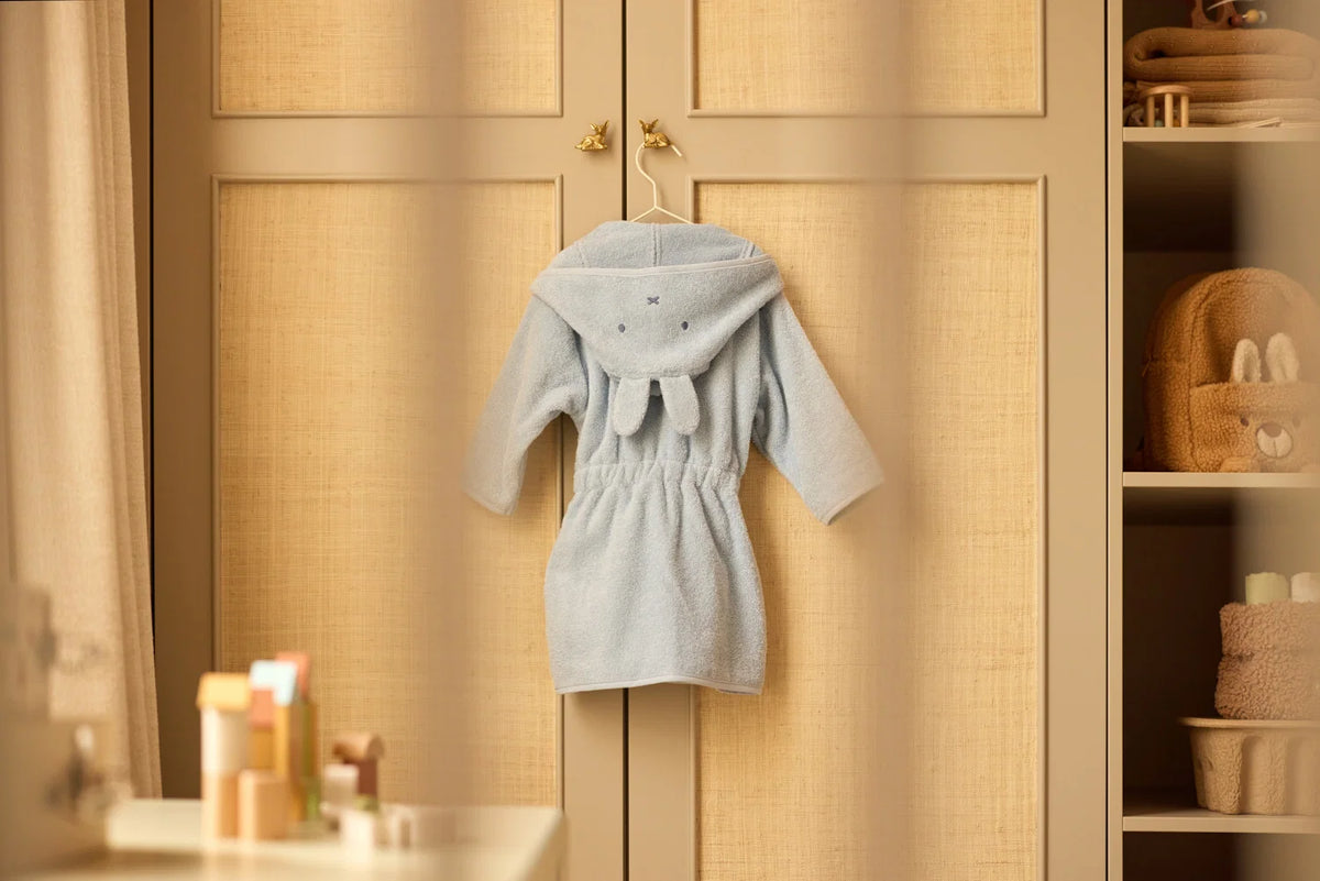 Jollein | Miffy badjas 1-2 jaar Cloudy Blue
