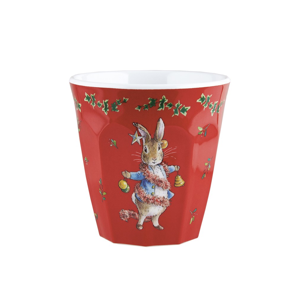 Peter Rabbit | Kerstbeker Rood Kerst | Petit Jour Paris