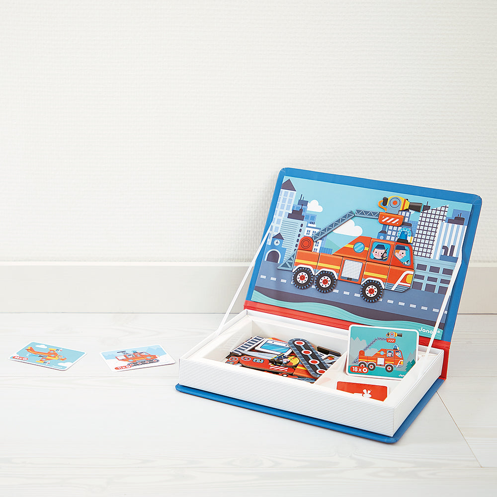 Janod | Magnetibook Brandweer
