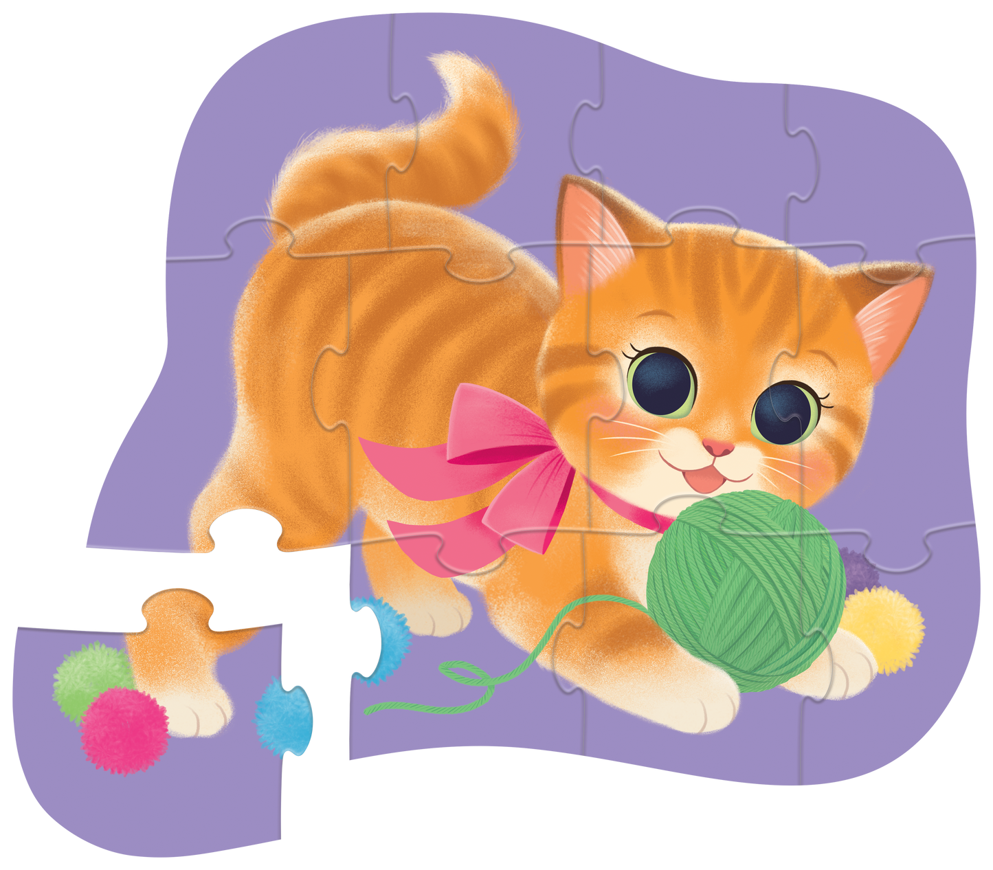 Crocodile Creek | puzzel cute kitten