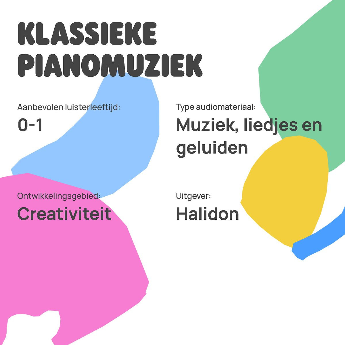 FABA | Luisterfiguur Klassieke Pianomuziek – Rustige muziek voor kinderen