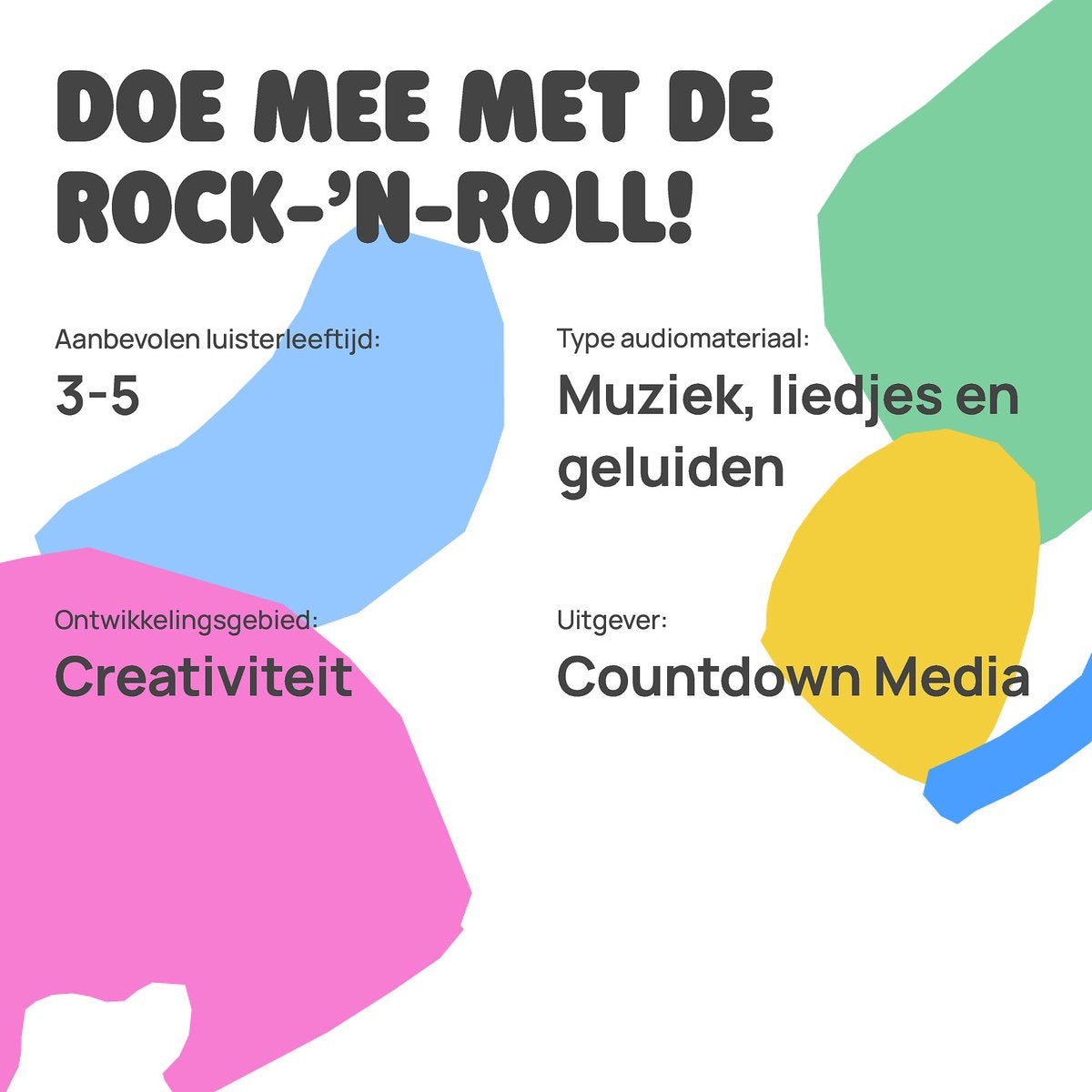 FABA | Luisterfiguur Doe Mee met de Rock 'n Roll! – Dansmuziek