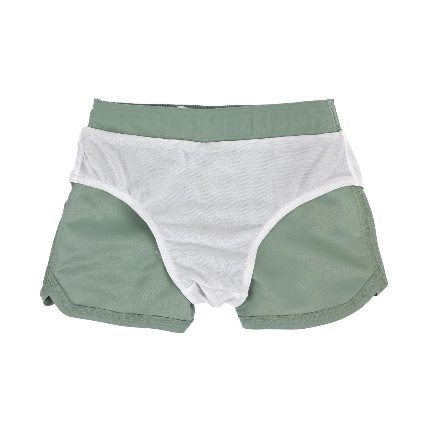 LÄSSIG | Boardie Shorts Kids Groen – Duurzame Zwemshort Kind