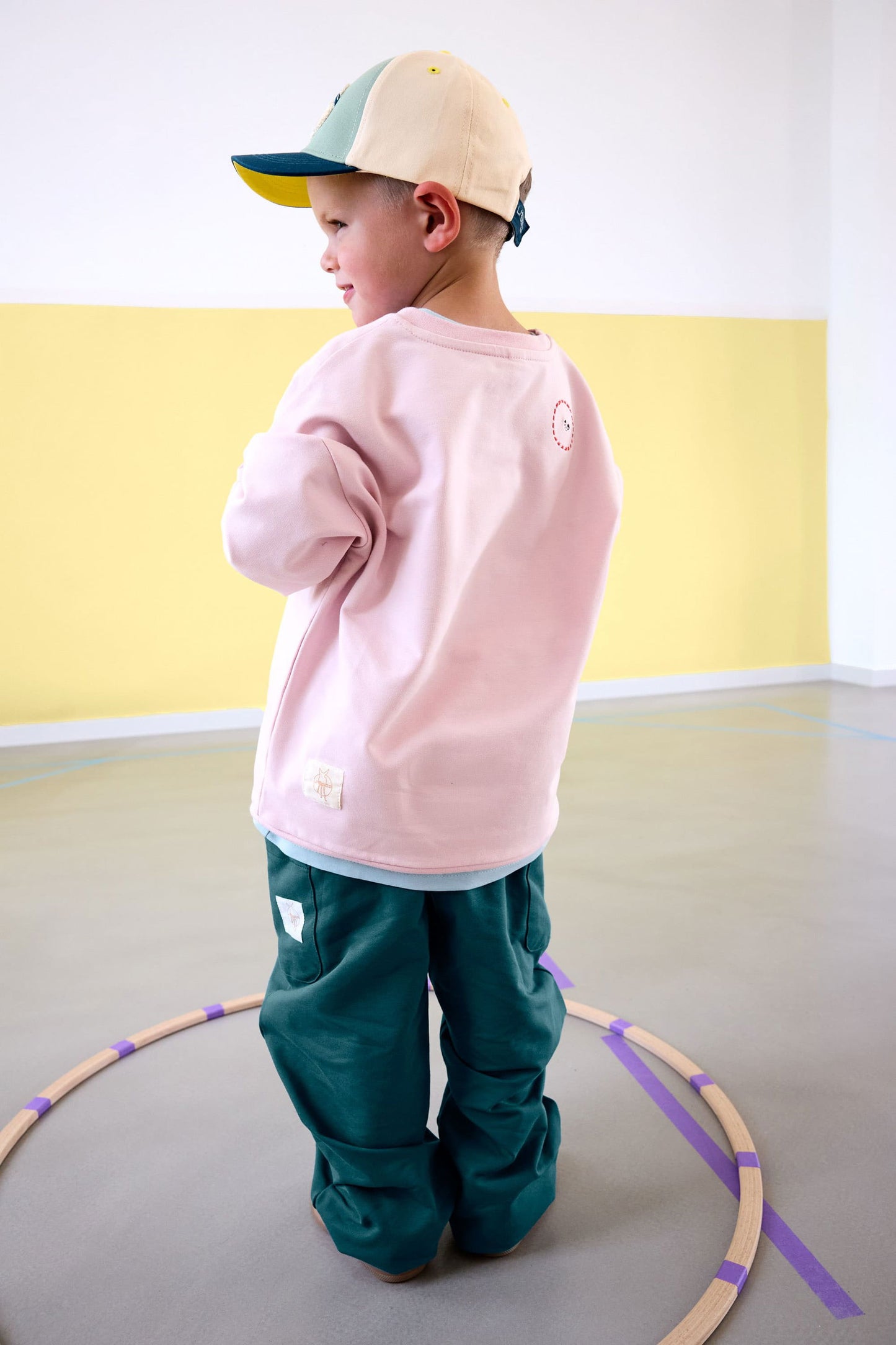 Lässig | Sweater cat cloud pink