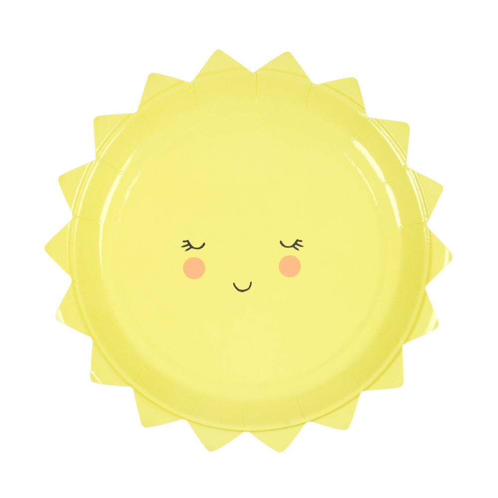 Meri Meri | Happy Sun bordjes (12 stuks)