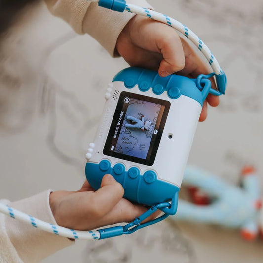 Kidywolf | KIDYPRINT kinder camera met instant printer – Blauw
