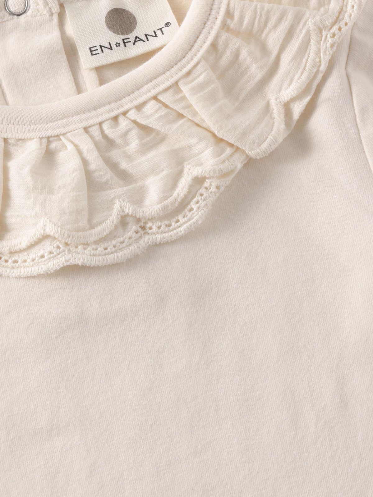 Enfant | Romper met kraag Pearled Ivory