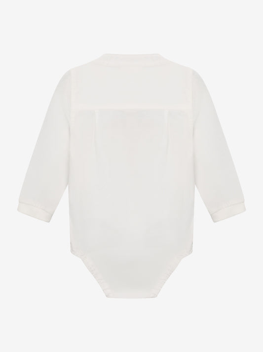 Enfant | Romper Blouse Egret