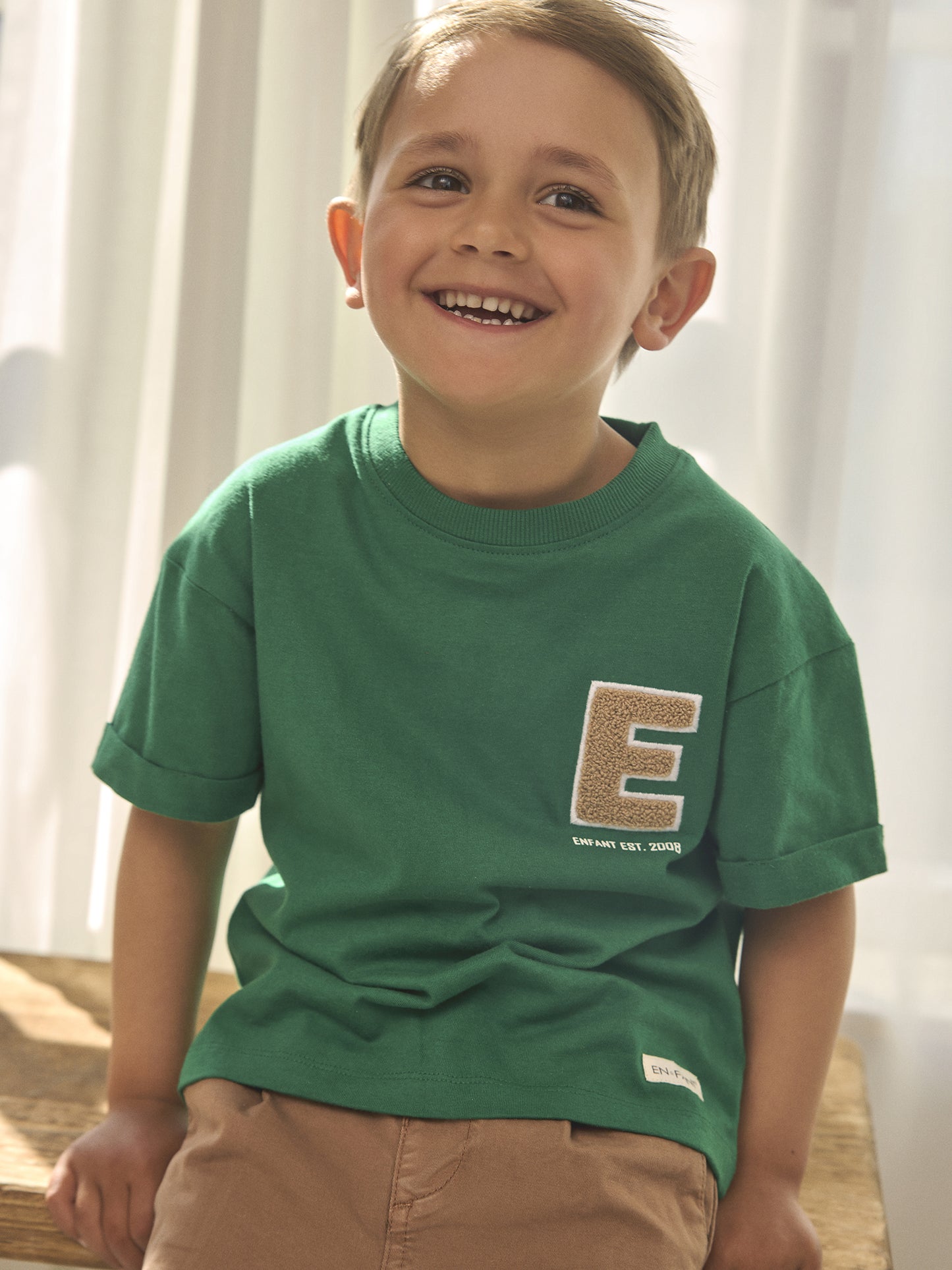 Enfant | T-shirt SS verdant green