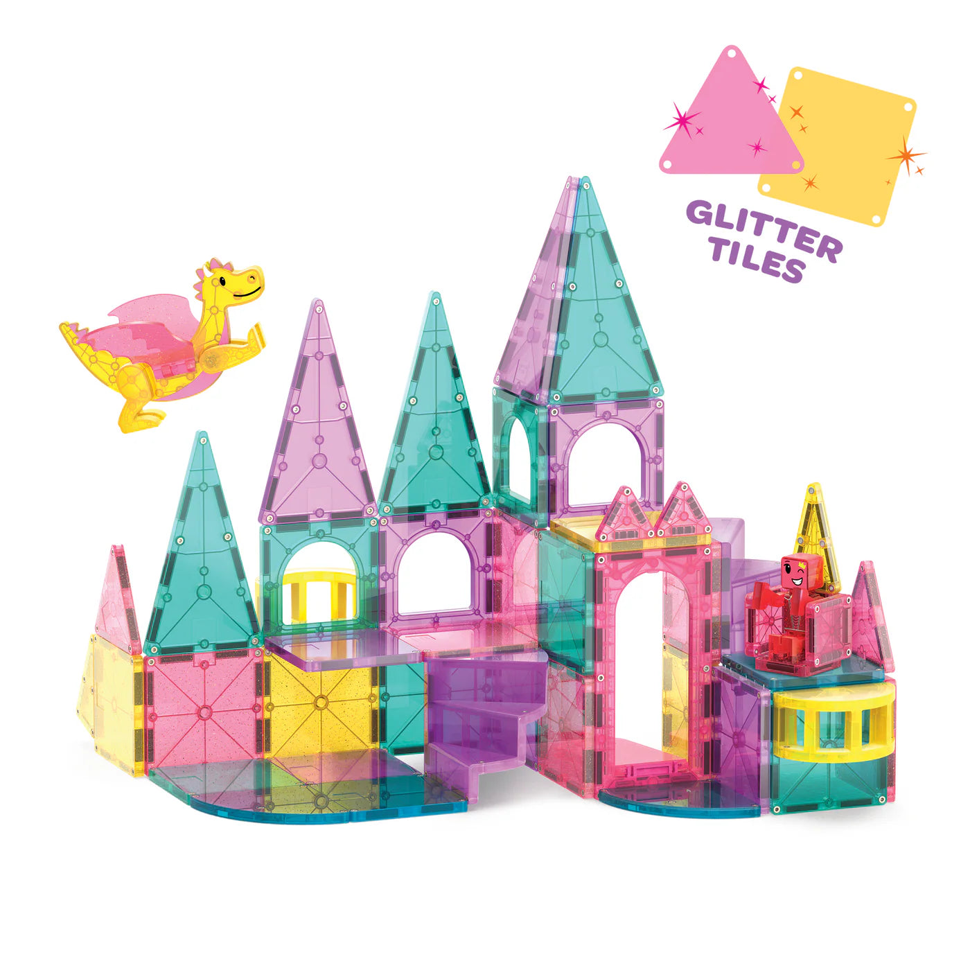 Magna-Tiles | Castle Deluxe + microMAGS