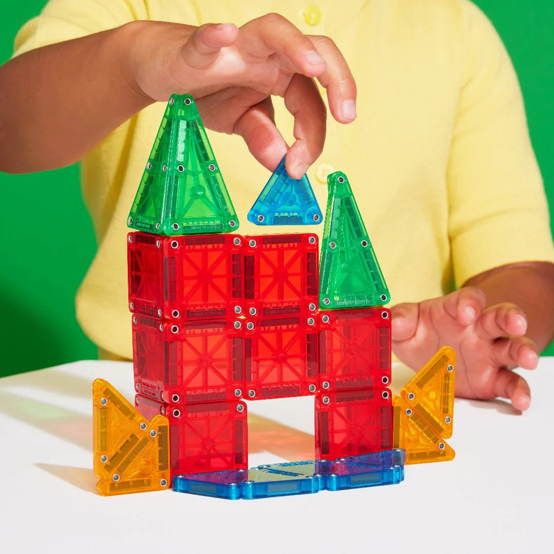 Magna-Tiles |microMAGS Reisset 26-delig – magnetisch speelgoed voor onderweg