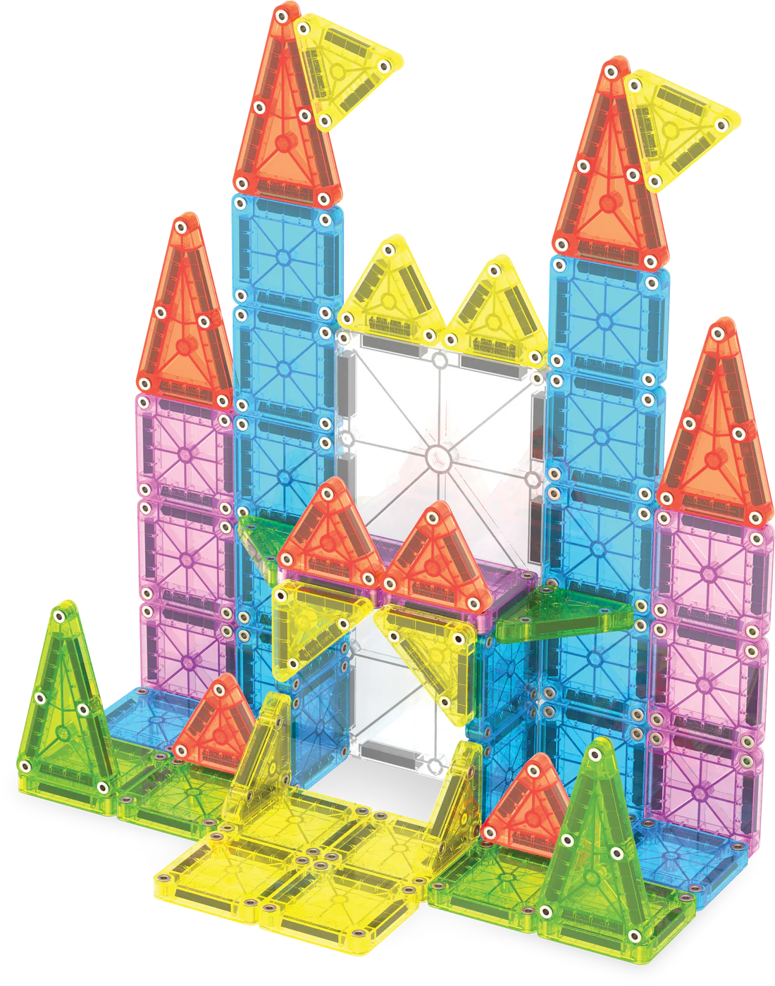Magna-Tiles | microMAGS Reisset Deluxe 55-delig – magnetisch speelgoed