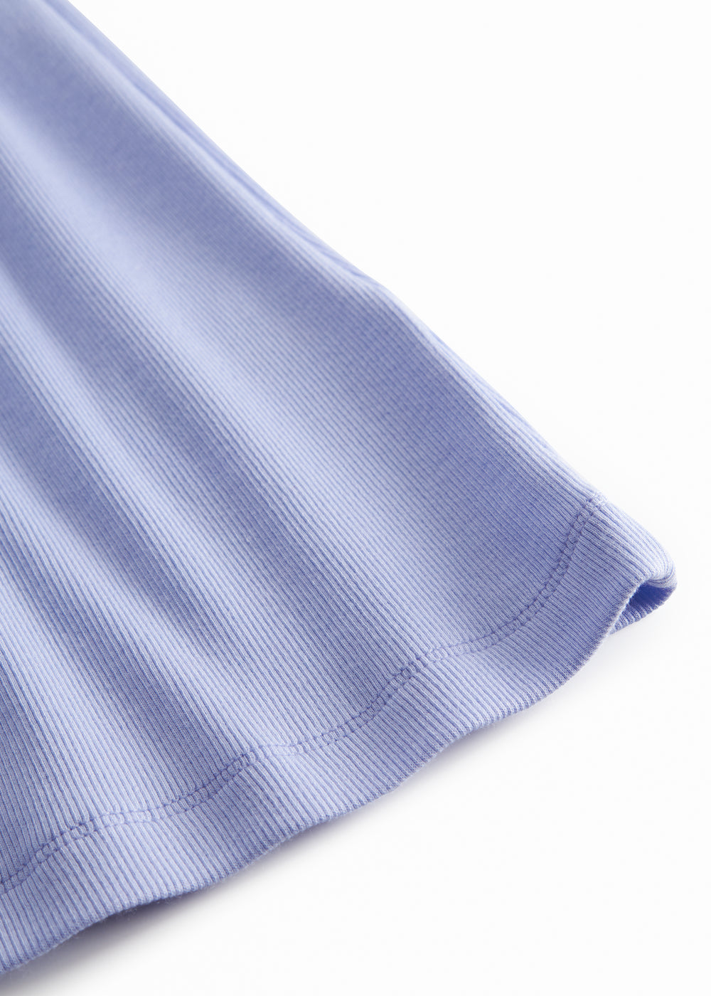 MarMar Copenhagen | lila meisjes jurk – modal rib jurk met ruches