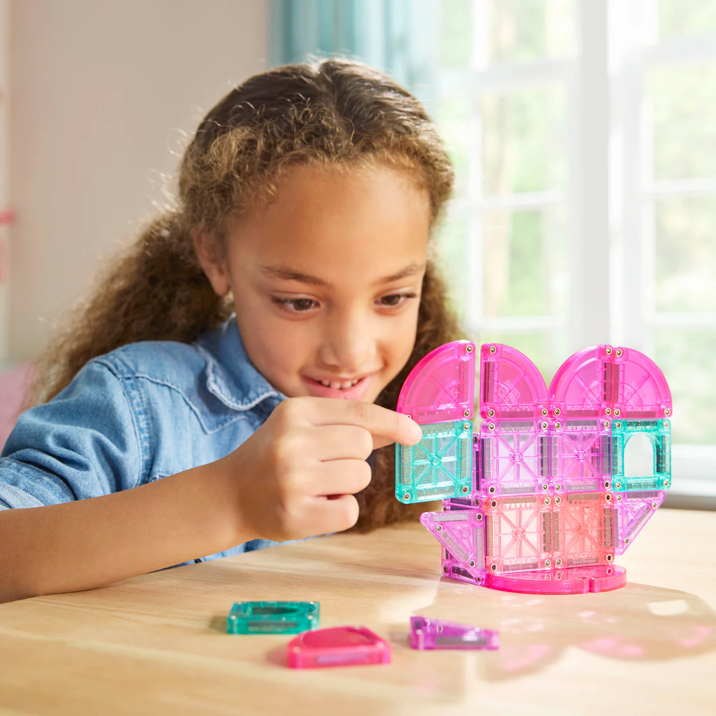 Magna-Tiles | Travelset Heart to Heart 26-delig – magnetische reisset voor onderweg