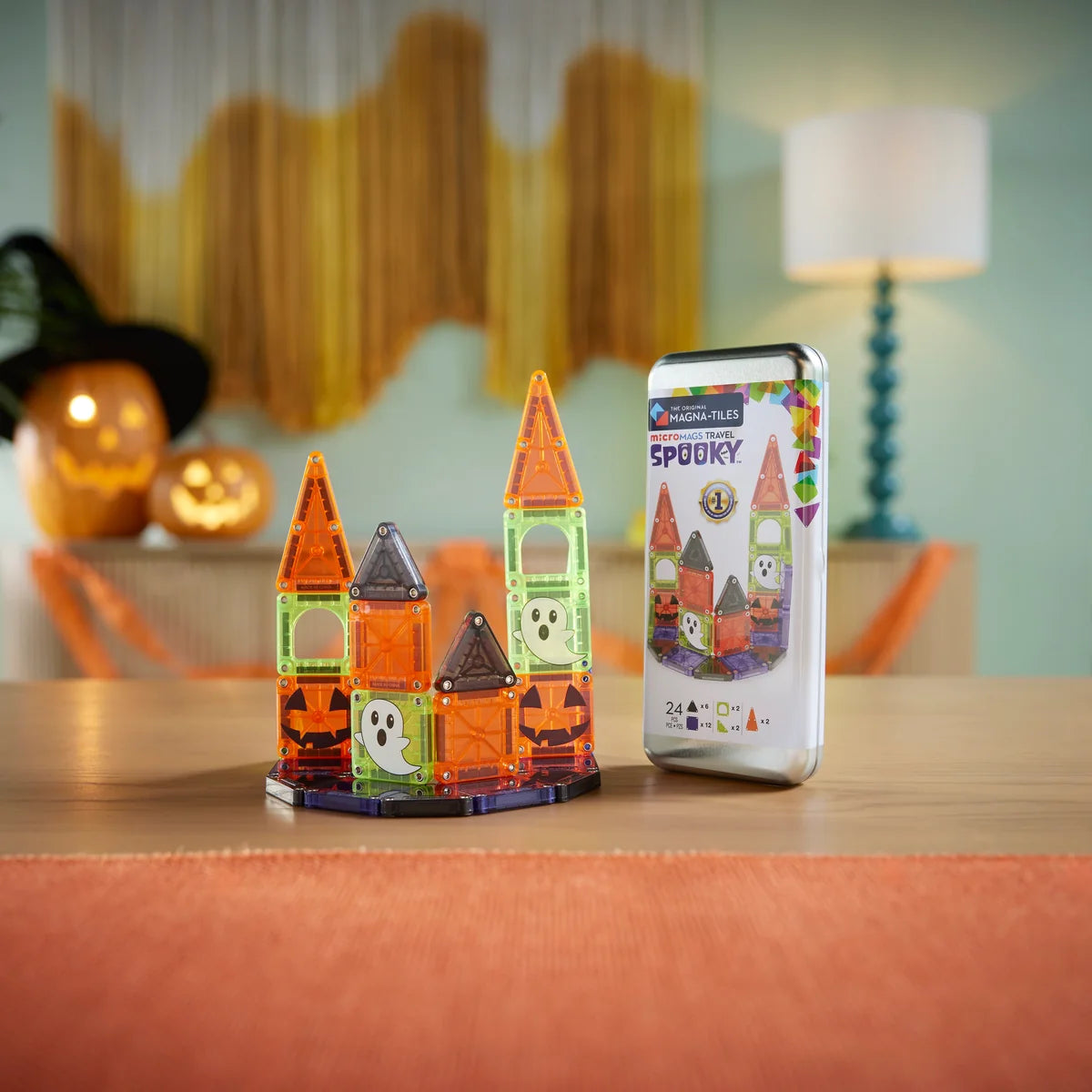 MAGNA-TILES | microMAGS Spooky Travel Set 24-delig - 264024ST