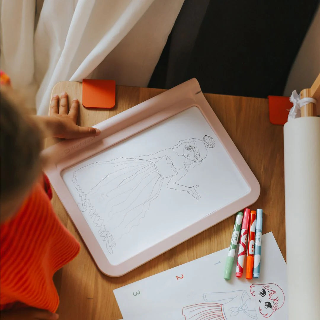 Kidywolf | KIDYDRAW PRO Let’s Draw Fashion – Verlicht Tekenbord voor Jonge Designers