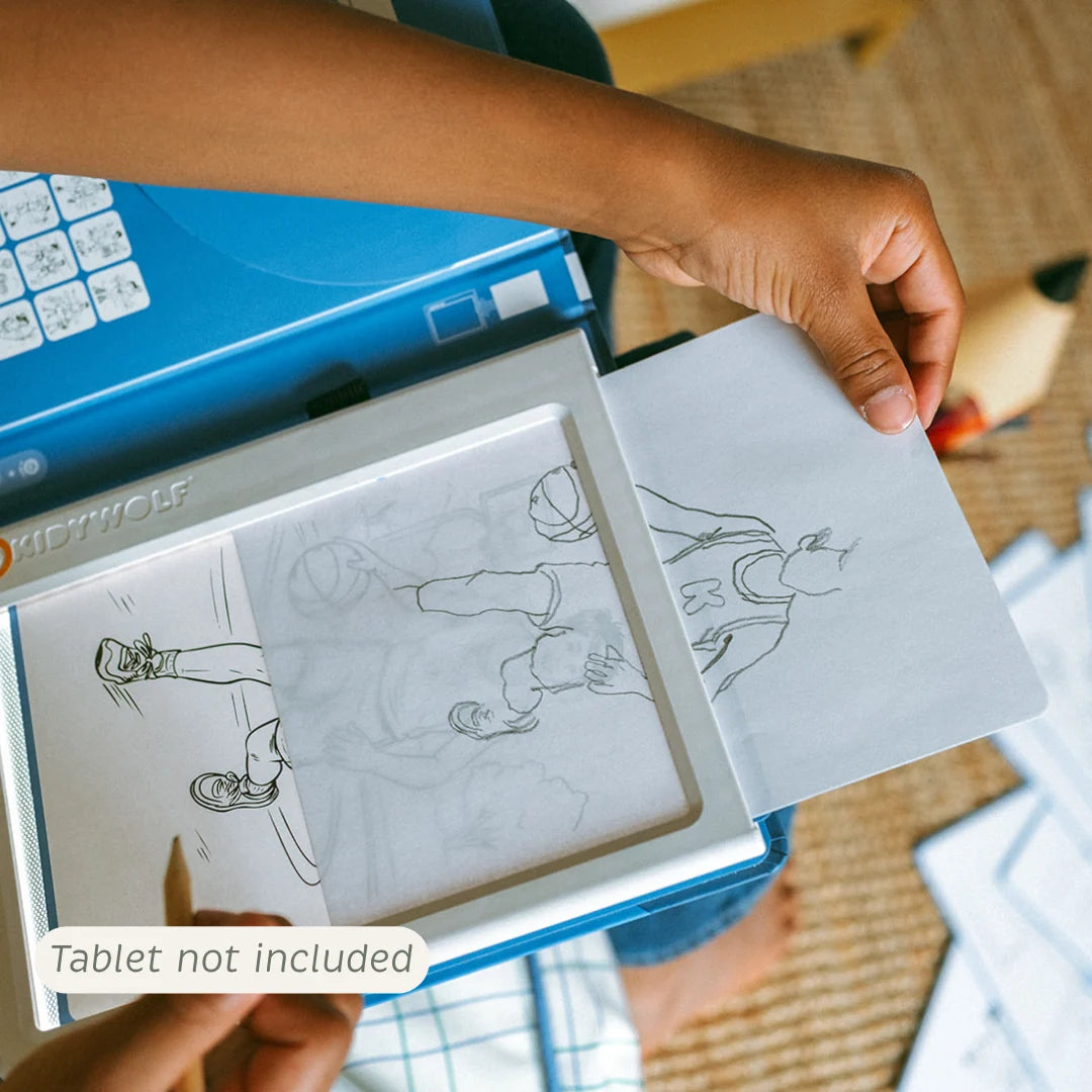 Kidywolf | KIDYDRAW-PAD Refill Sports – 30 sporttekeningen