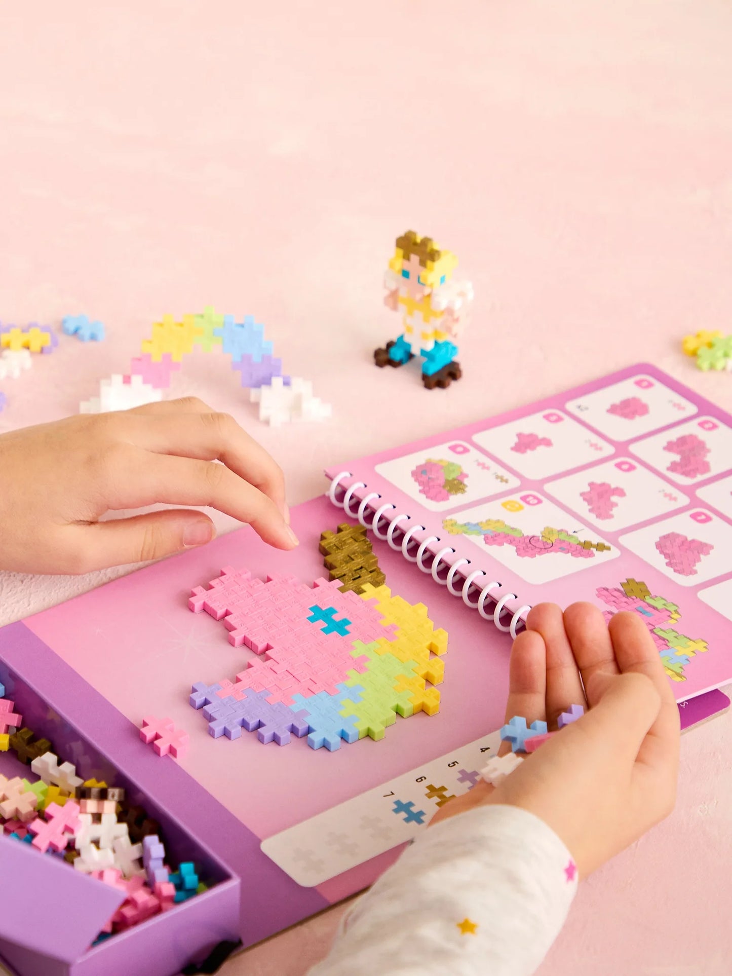 Plus-Plus | Fairytale Activity Pad – Sprookjes Bouwspeelgoed (125 Stuks)