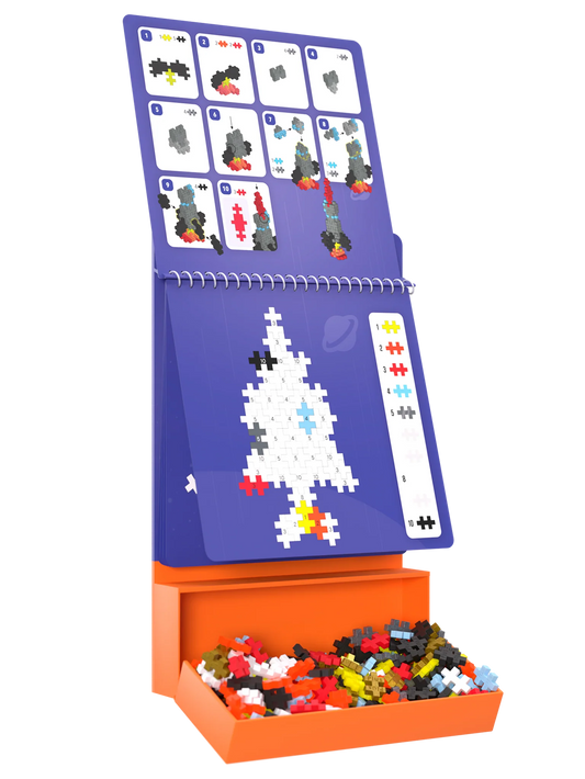 Plus-Plus | Space Activity Pad – Creatief Ruimte Bouwspeelgoed (125 Stuks)