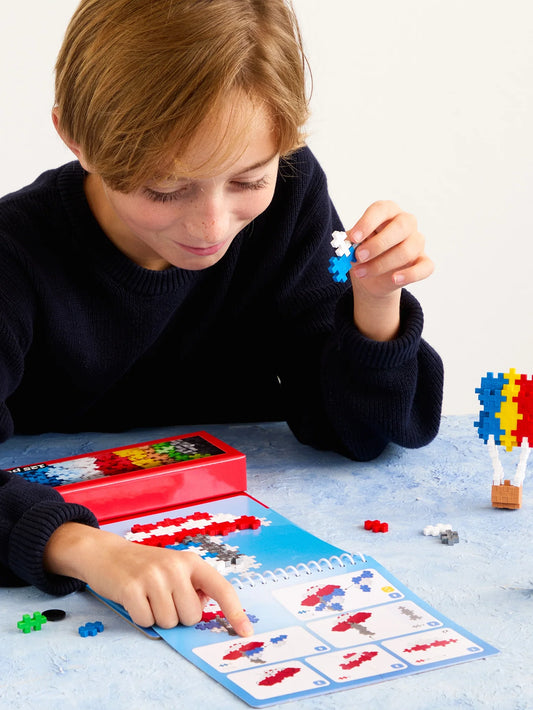 Plus-Plus | Transport Set met Activity Pad | 125 Stuks Bouwplezier