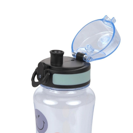 Lässig | SmileyWorld drinkfles - Blue
