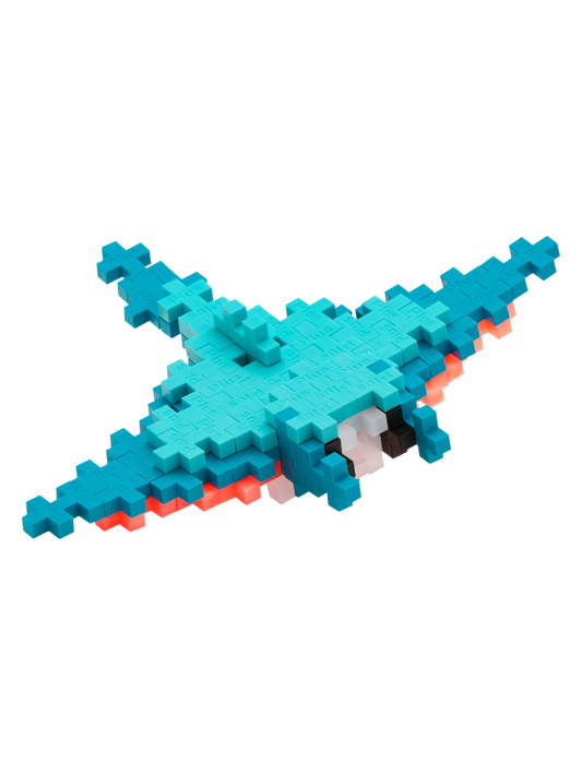 Plus-Plus | Manta Ray Tube – Creatief Rog Bouwspeelgoed