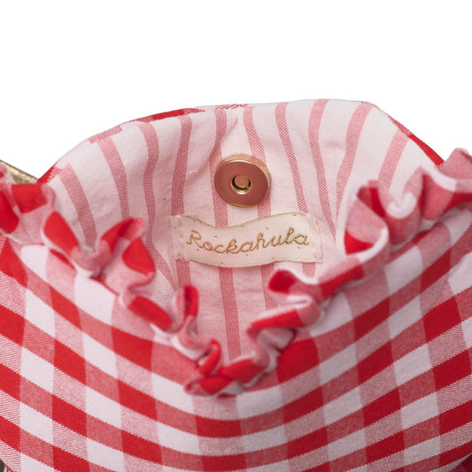 Rockahula | Kindertas hart – schoudertas meisjes rood gingham