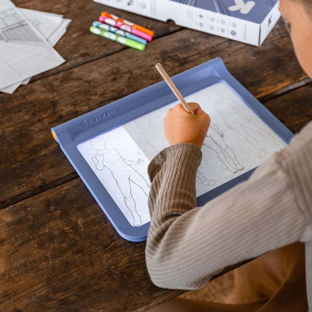 Kidywolf | K-DRAW PRO Manga – Verlicht Tekenbord voor Creatieve Manga Fans