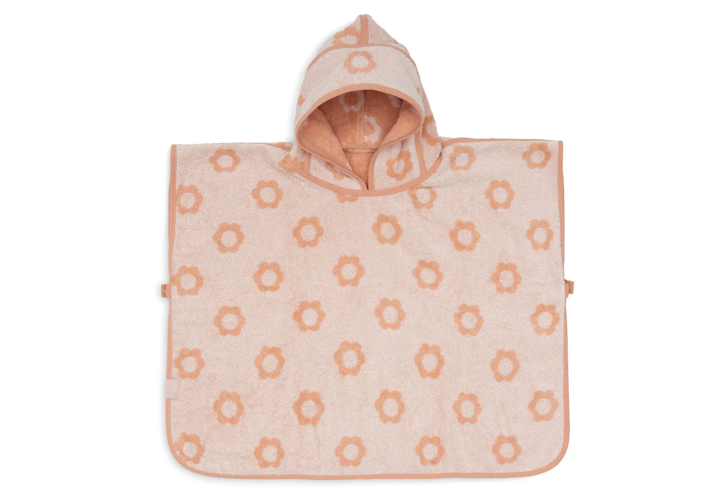 Jollein | Badponcho Badstof Jacquard - bloem