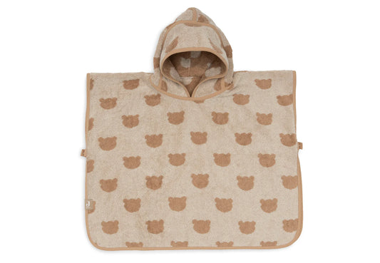 Jollein | Badponcho Badstof Jacquard Bear