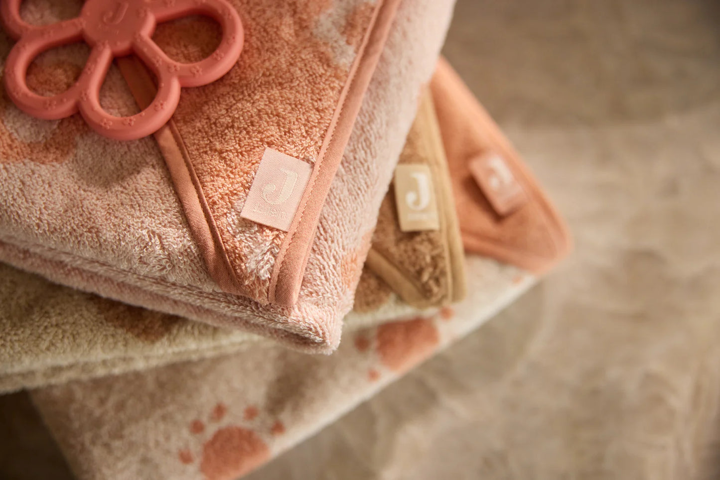 Jollein | Badcape Badstof Jacquard Flower