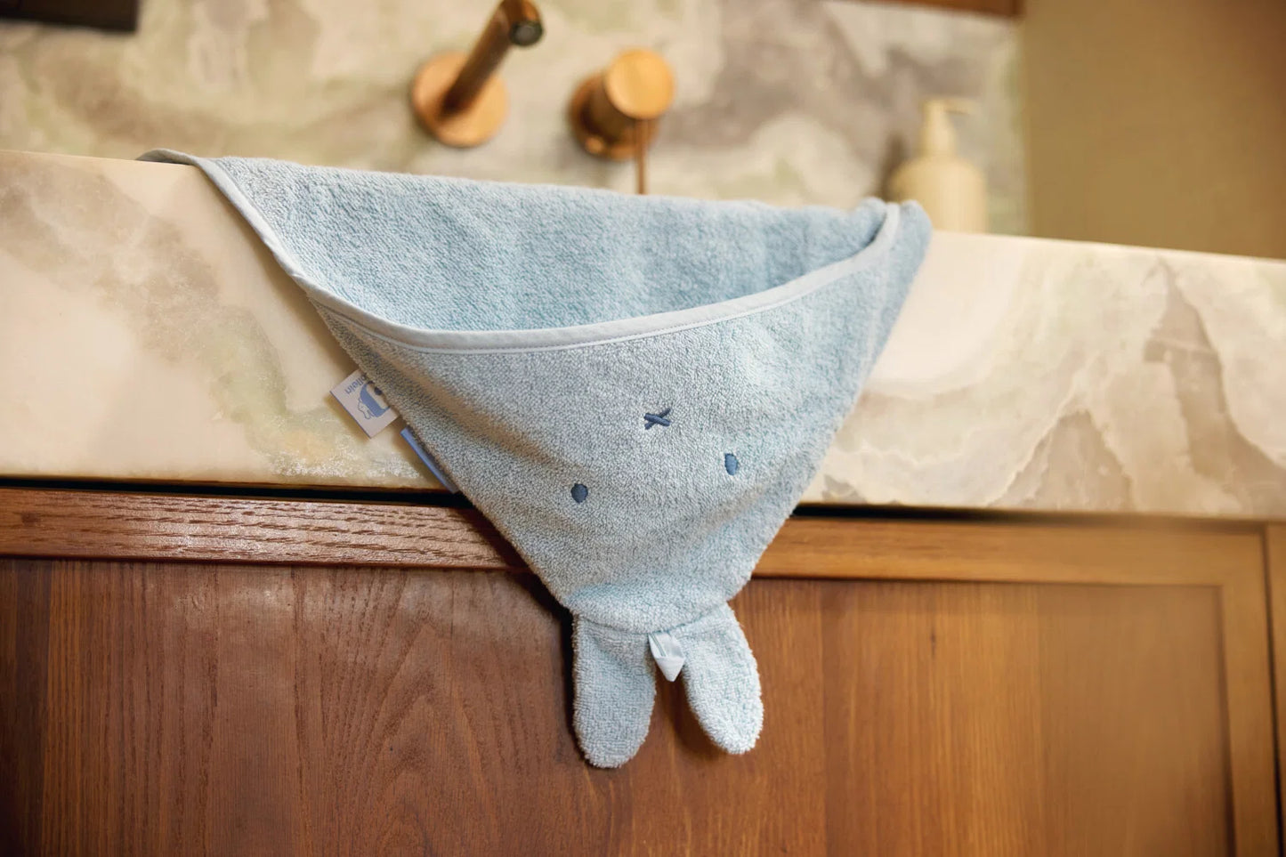 Jollein | Miffy badcape 75x75 cm Cloudy Blue