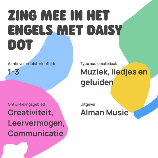 FABA | Luisterfiguur Daisy Dot – Zing mee in het Engels