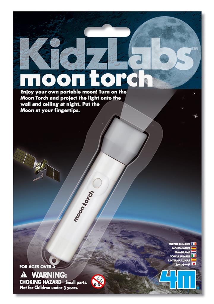 4M | KidzLabs Maan Zaklamp - 5603310