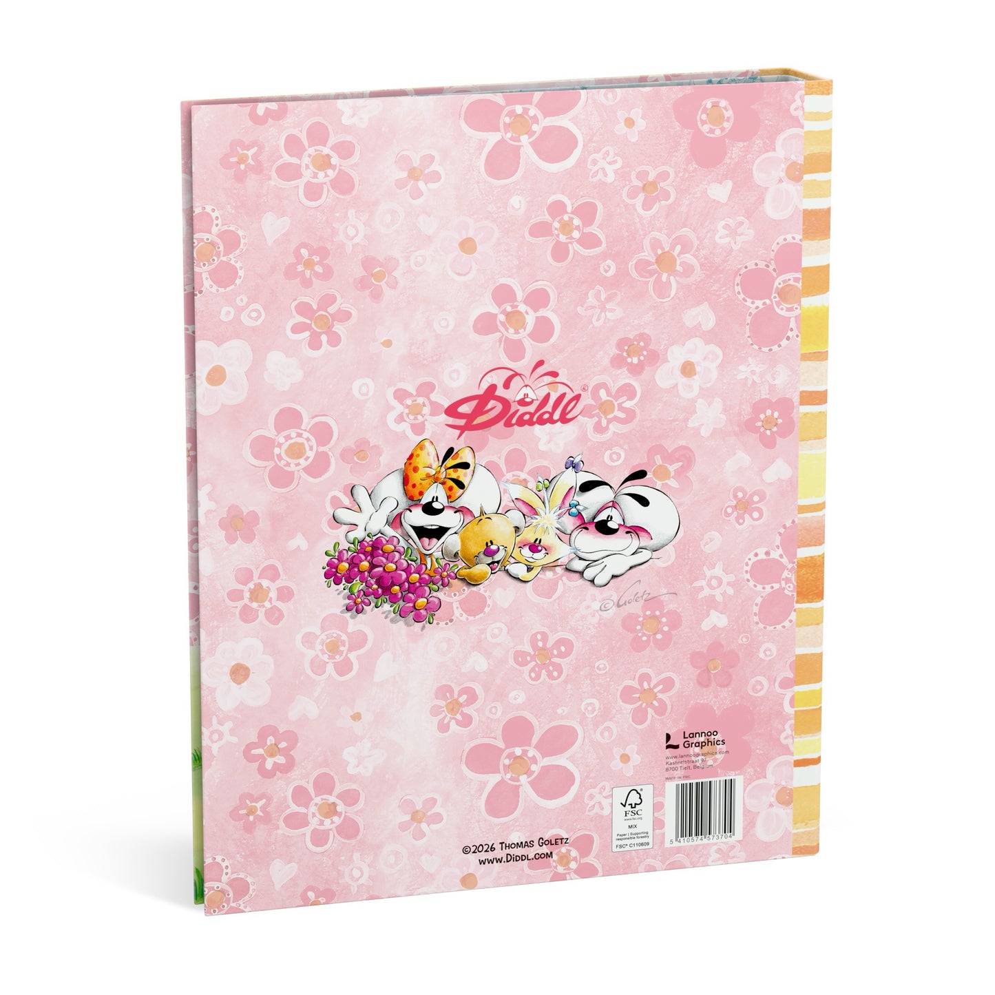 Diddl | Ringbandmap A4 Roze