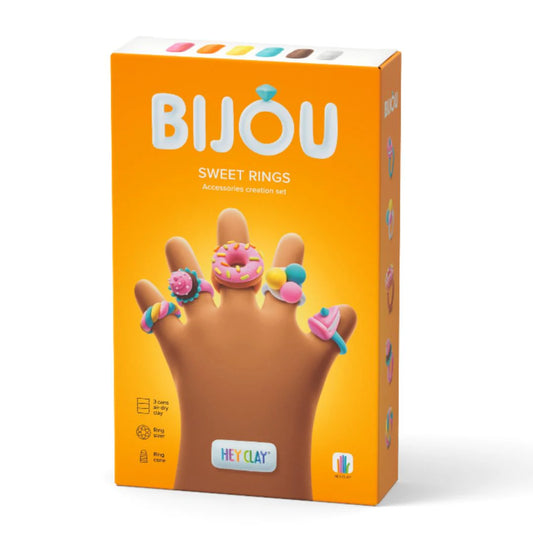 Hey Clay | Bijou Sweet Rings – Klei Set Snoep Ringen Maken