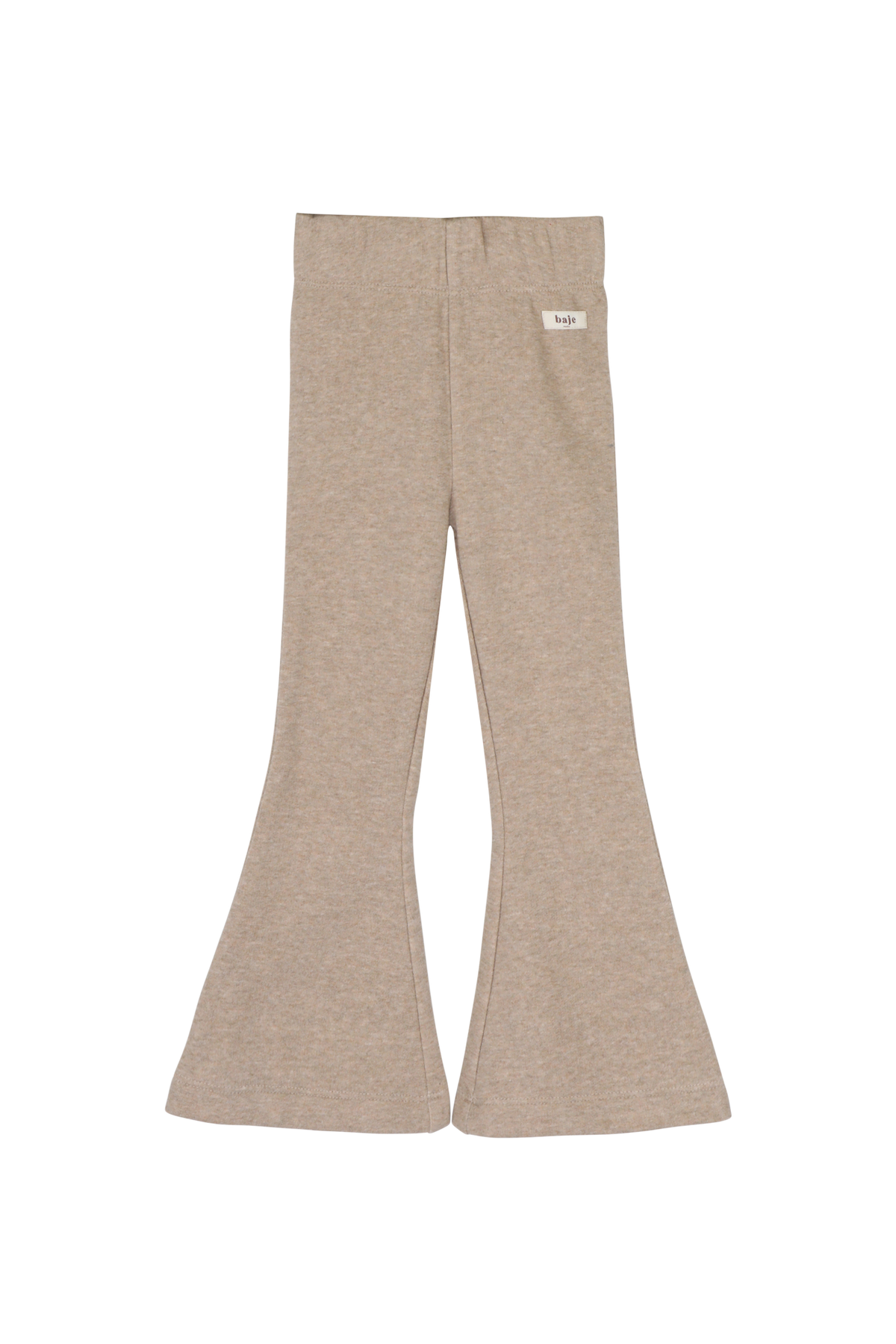 Baje | Christy flared broek - Taupe light