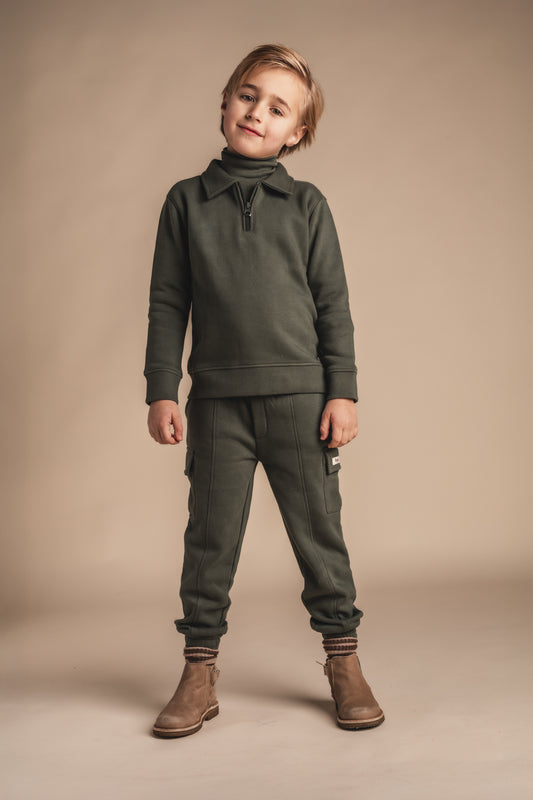 Baje | Palmer broek - Green agave