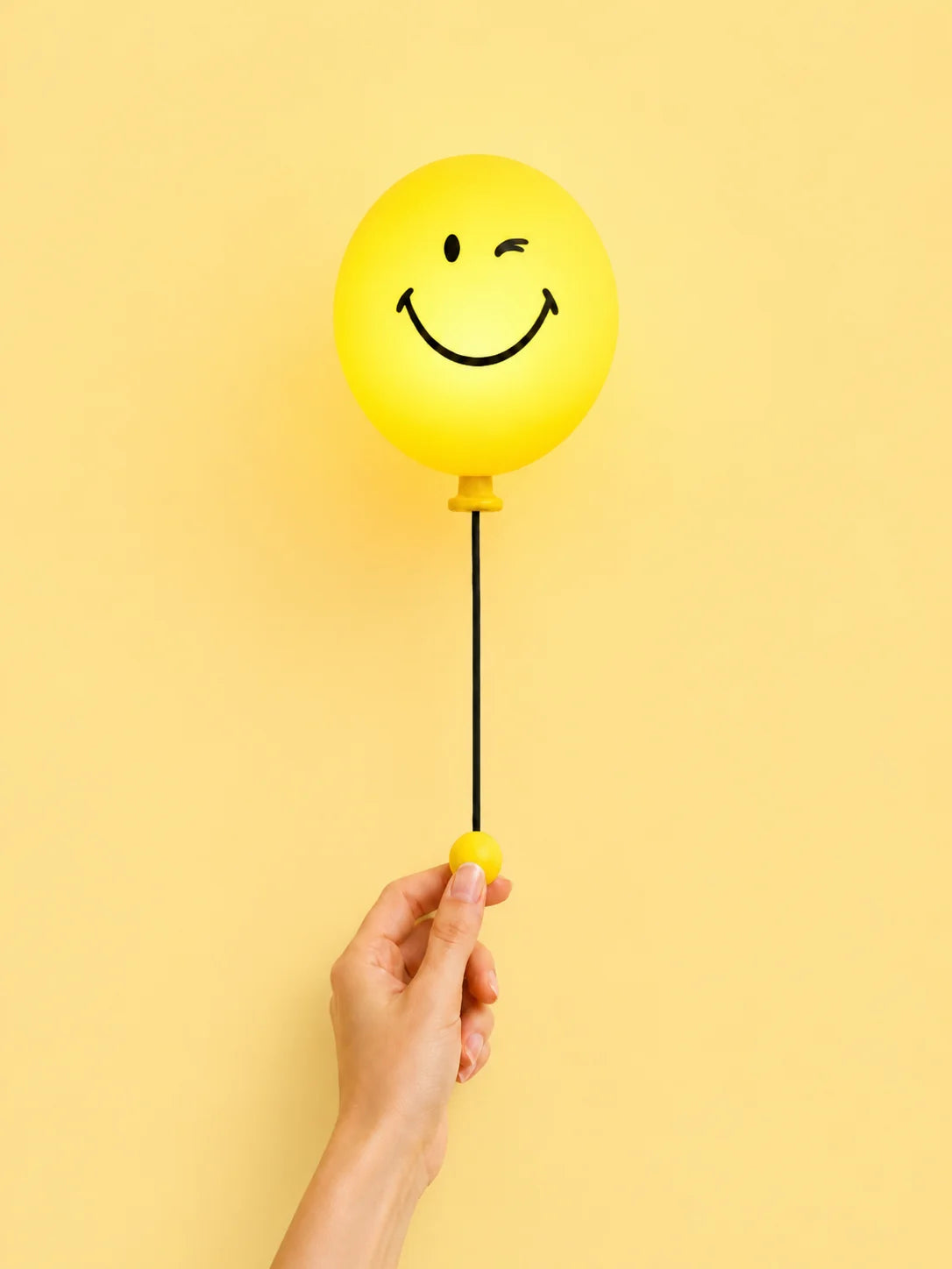 MOB | Bubbly Light Smiley World Geel