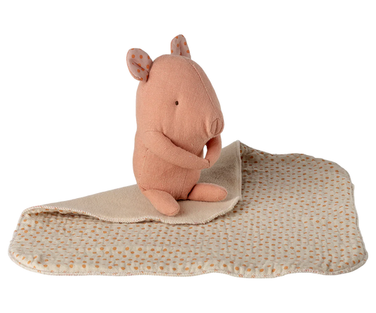 Maileg | Lullaby Friends Pig Mini – Rose