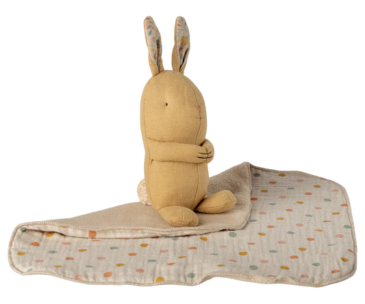 Maileg Lullaby Friends Bunny Mini – Cream Yellow