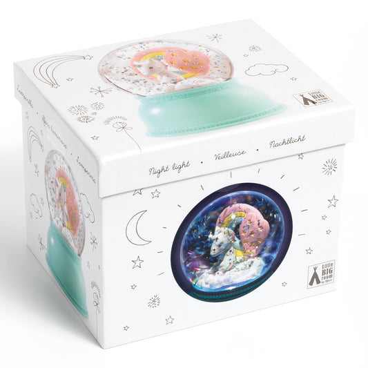 Djeco | Sneeuwbol lamp - eenhoorn - DD03408