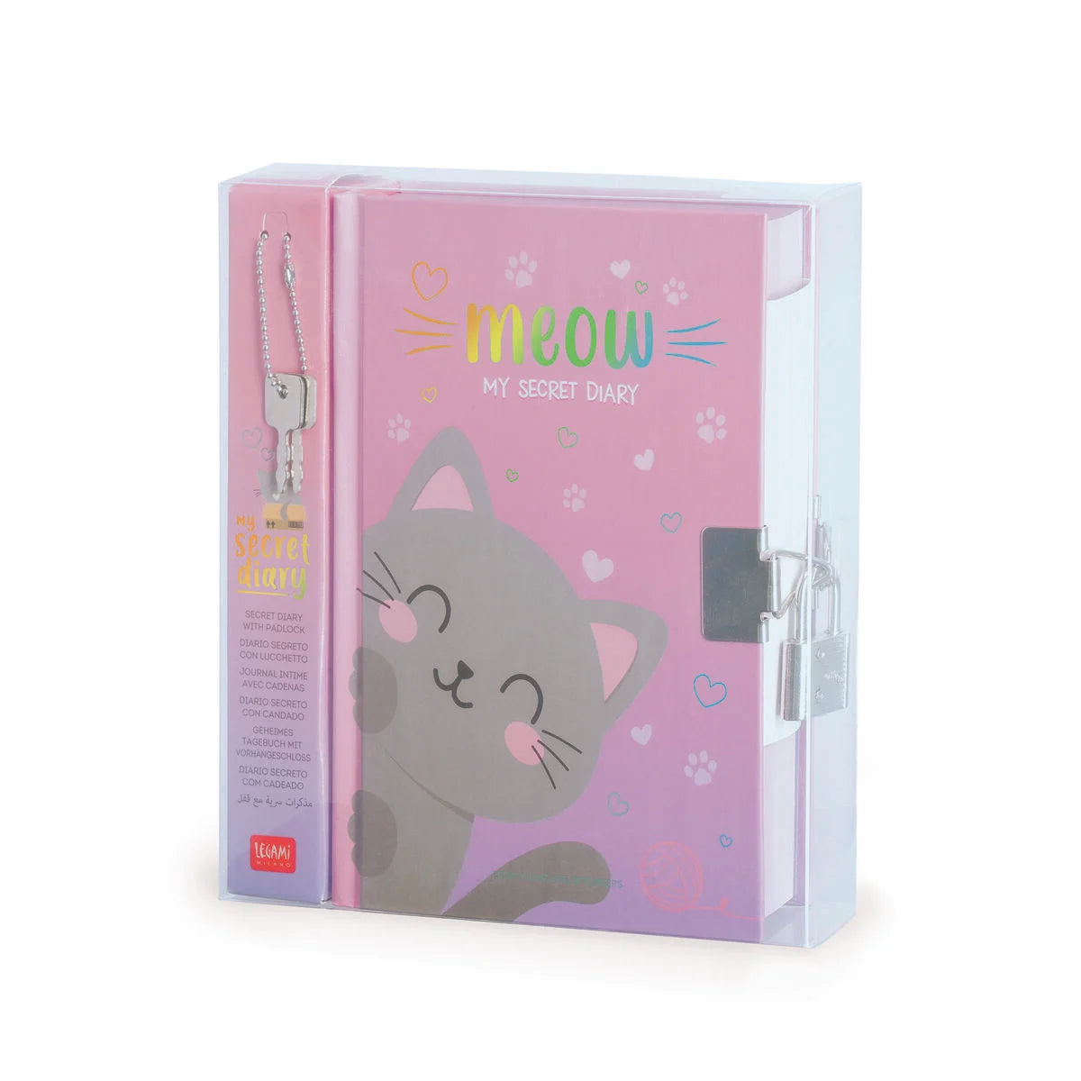 Legami | Kitty Secret Diary met Slot – dagboek