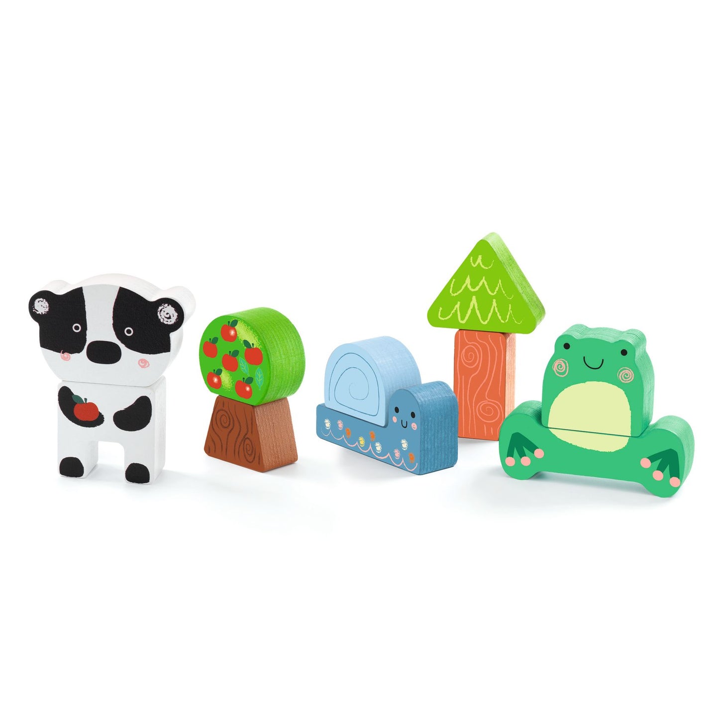 Djeco | puzzel puzz & match happy