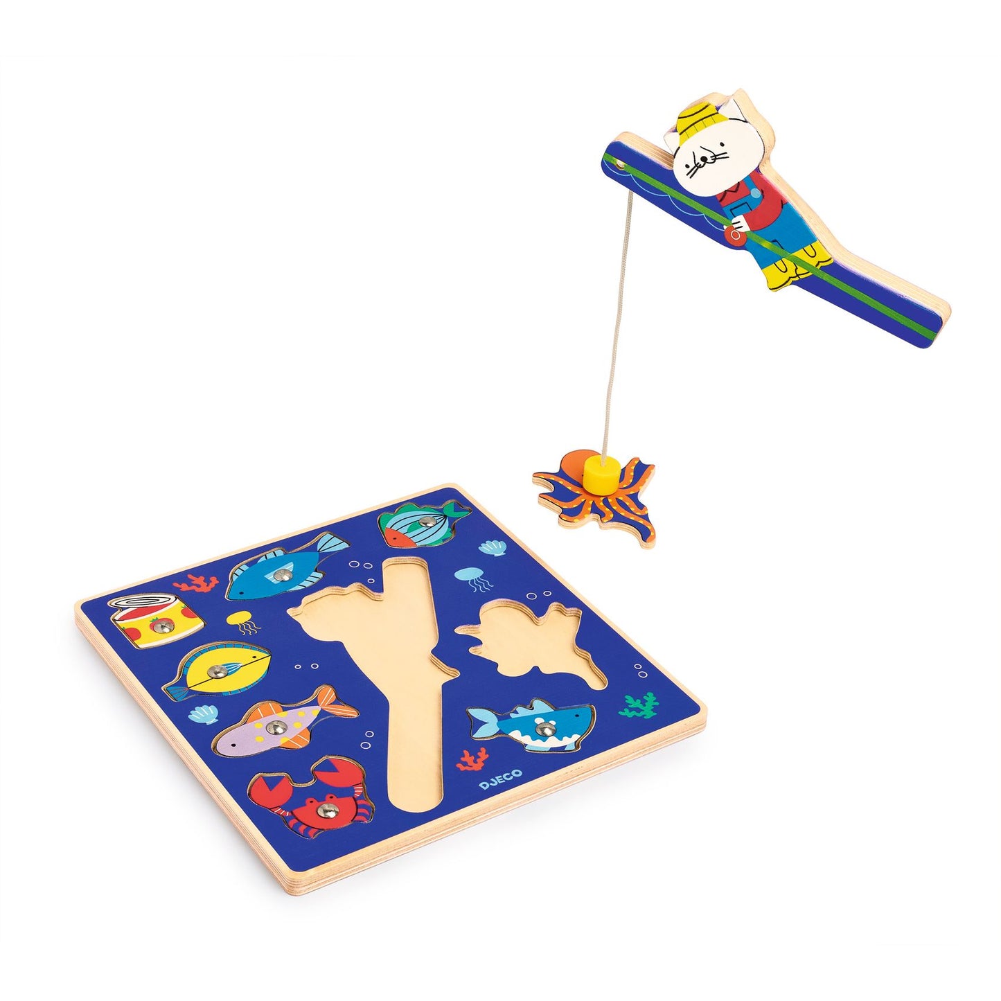 Djeco | puzzel puzz & fish color