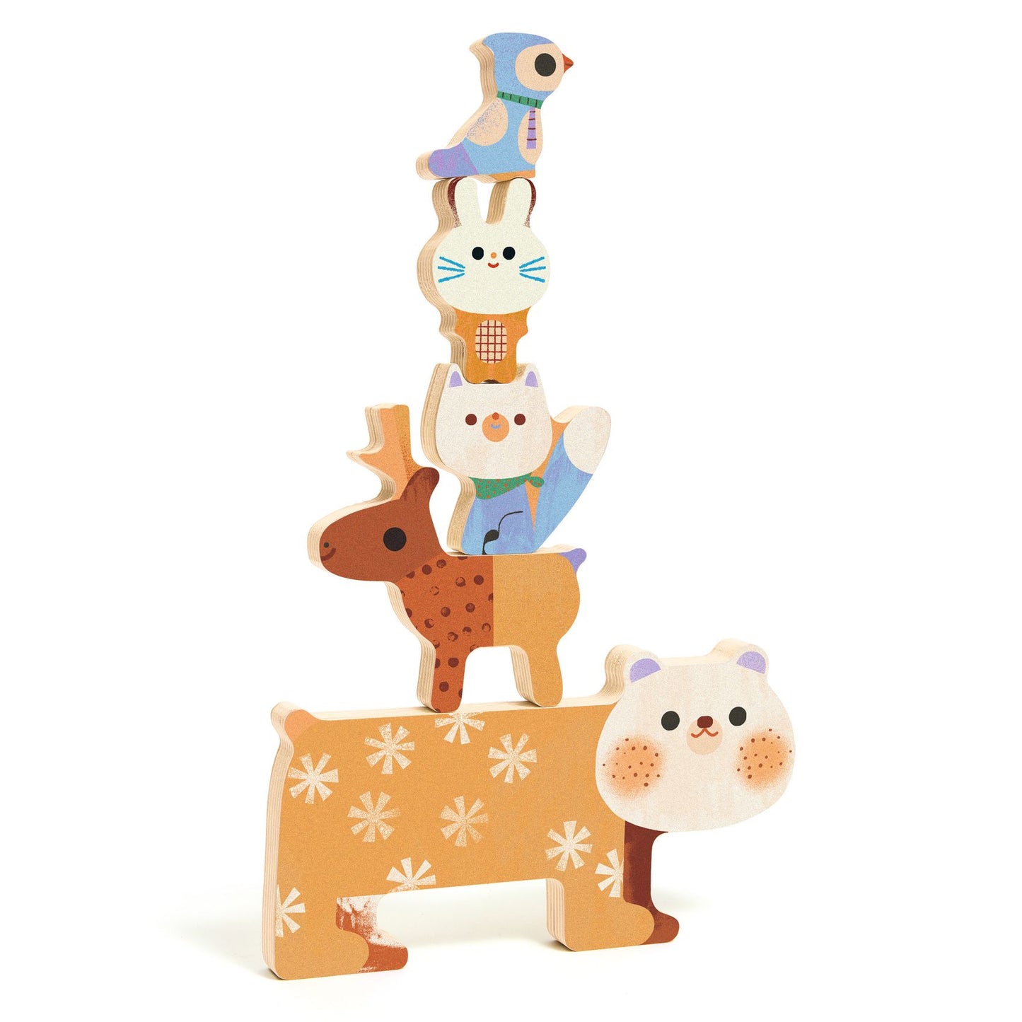 Djeco | puzzel Woodystack