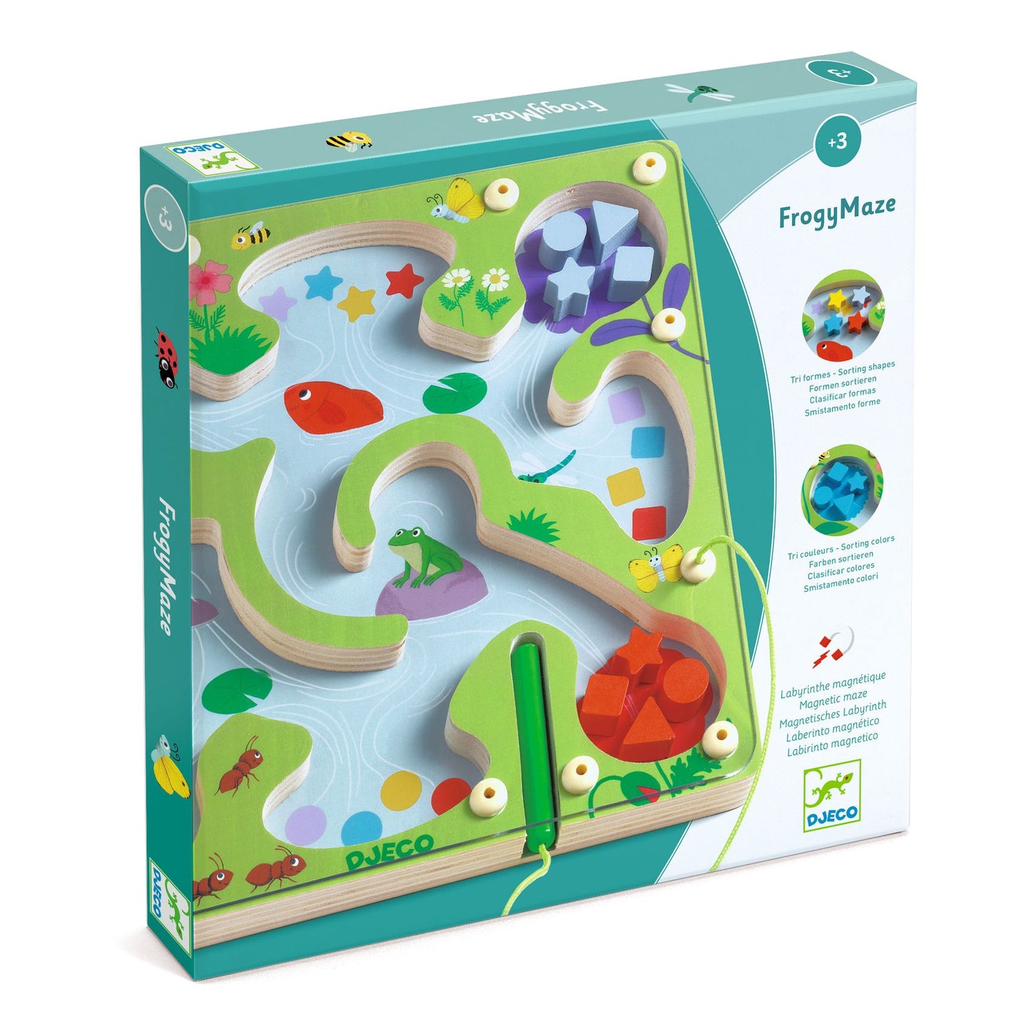 Djeco | FrogyMaze magnetisch sorteerspel - DJ01614