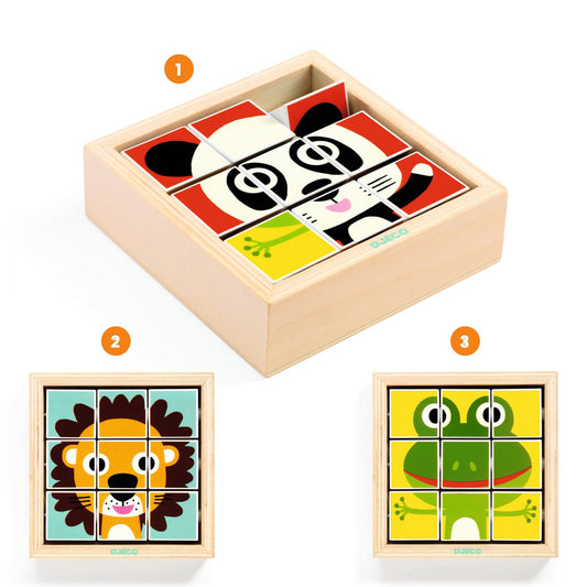 Djeco | draaipuzzel Touranimo
