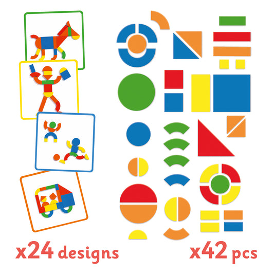 Djeco | GéoForme magnetische puzzel